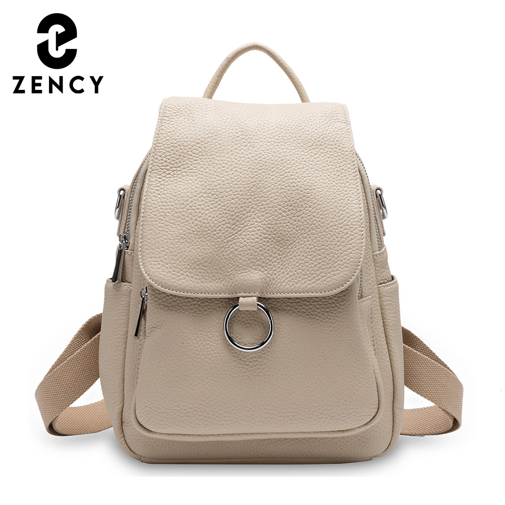 Genuine Leather Backpack - Zency New Fashion Women Backpack 100%
