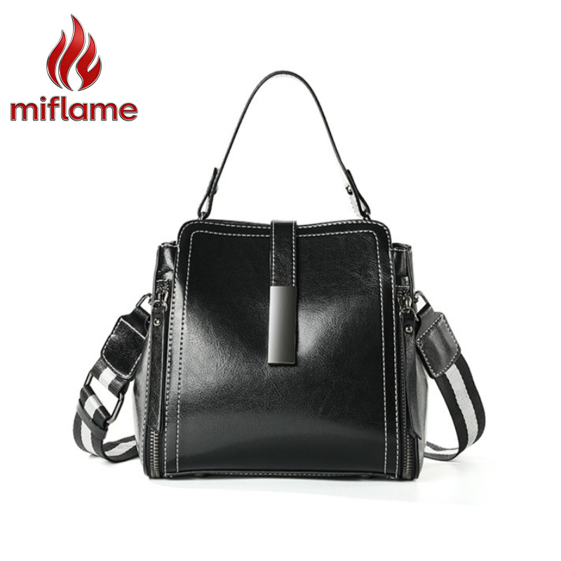 Quiet Luxury Bags Crossbody - Genuine Leather Crossbody Bag for Women