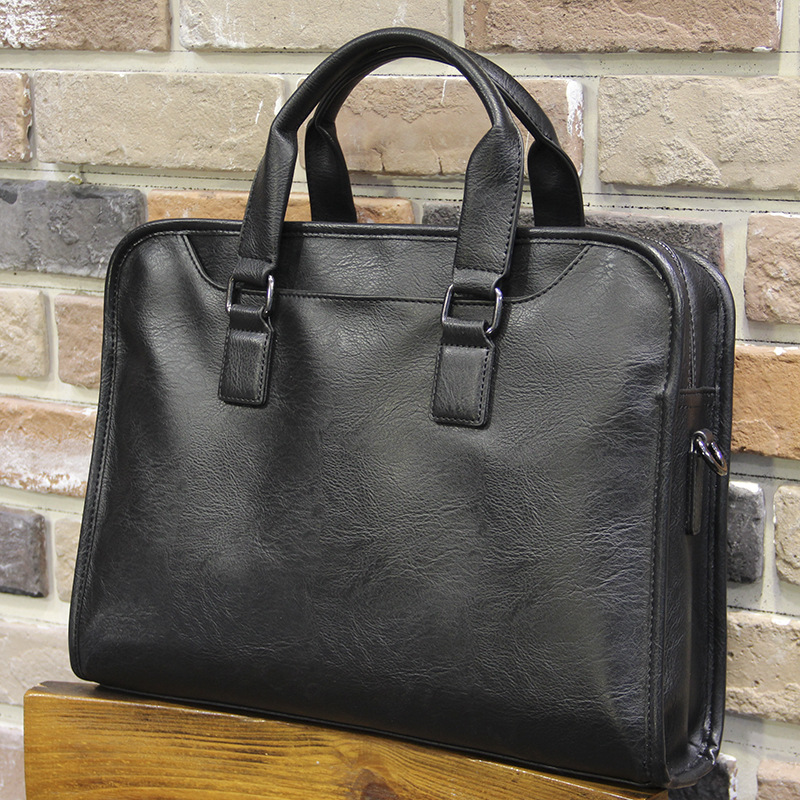 Luxury Bags That Fit Laptop - Business Men Briefcase Handbag Satchels Luxury