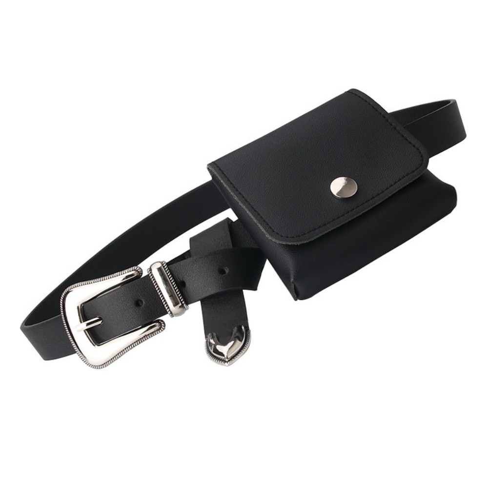 Belt Bag Leather Wide - Gifts PU Leather Women Waist Bag