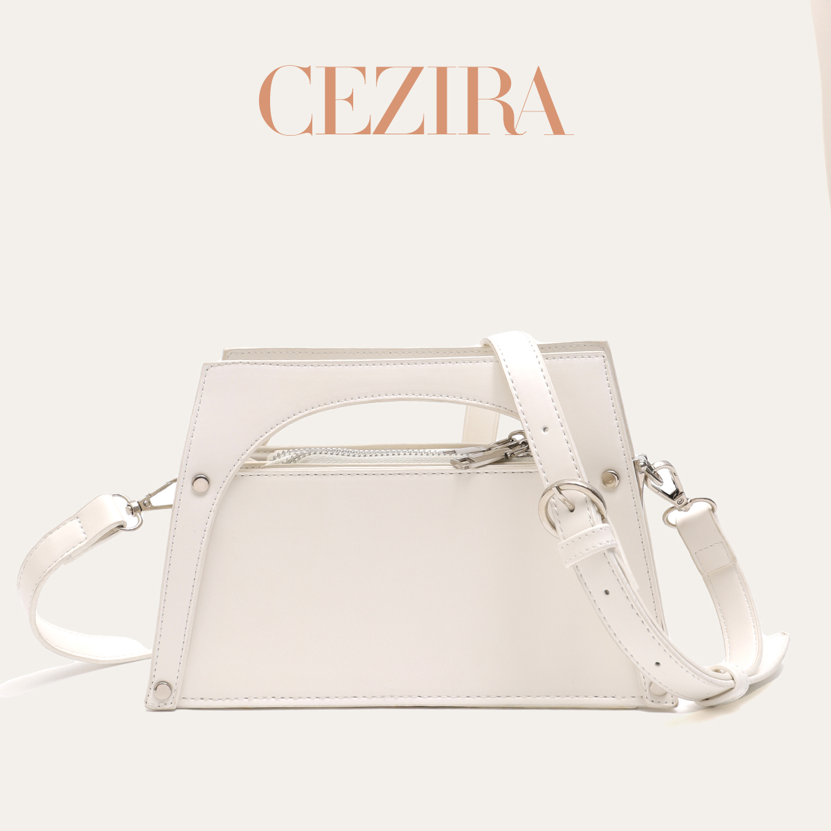 Luxury Bags Vegan - CR Luxury PU Vegan Leather Top-handle