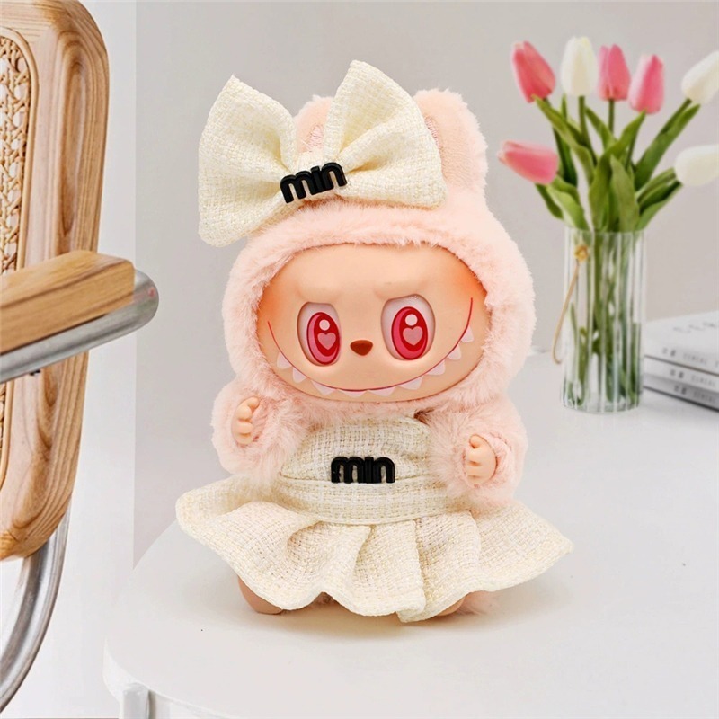 15 17cm For Labubu Doll Korean - Luxury Bags And Shoes review and price