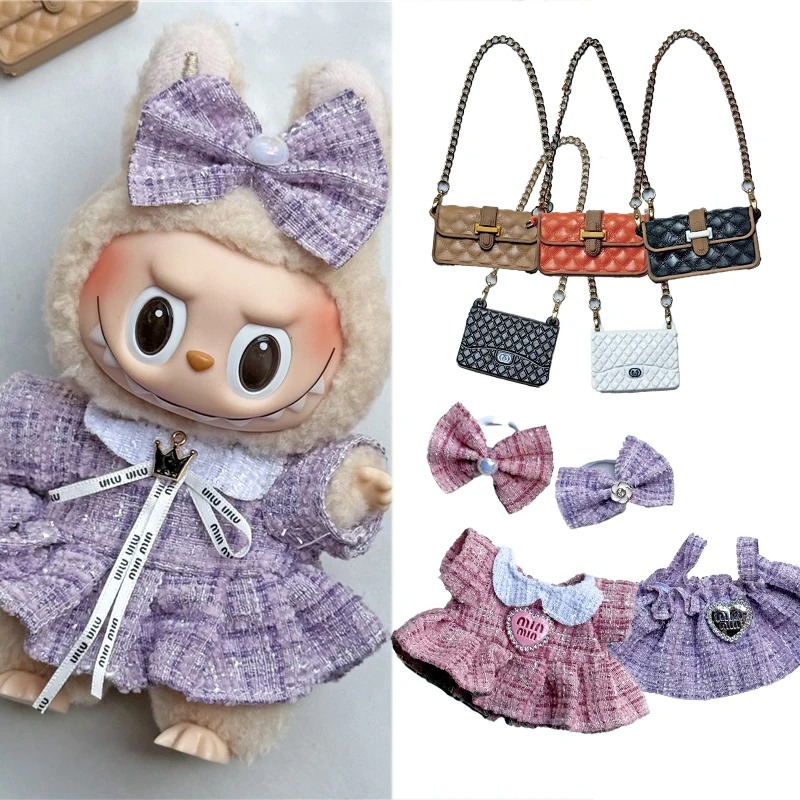 15 17cm For Labubu Doll Adorab - Luxury Bags And Shoes review and price