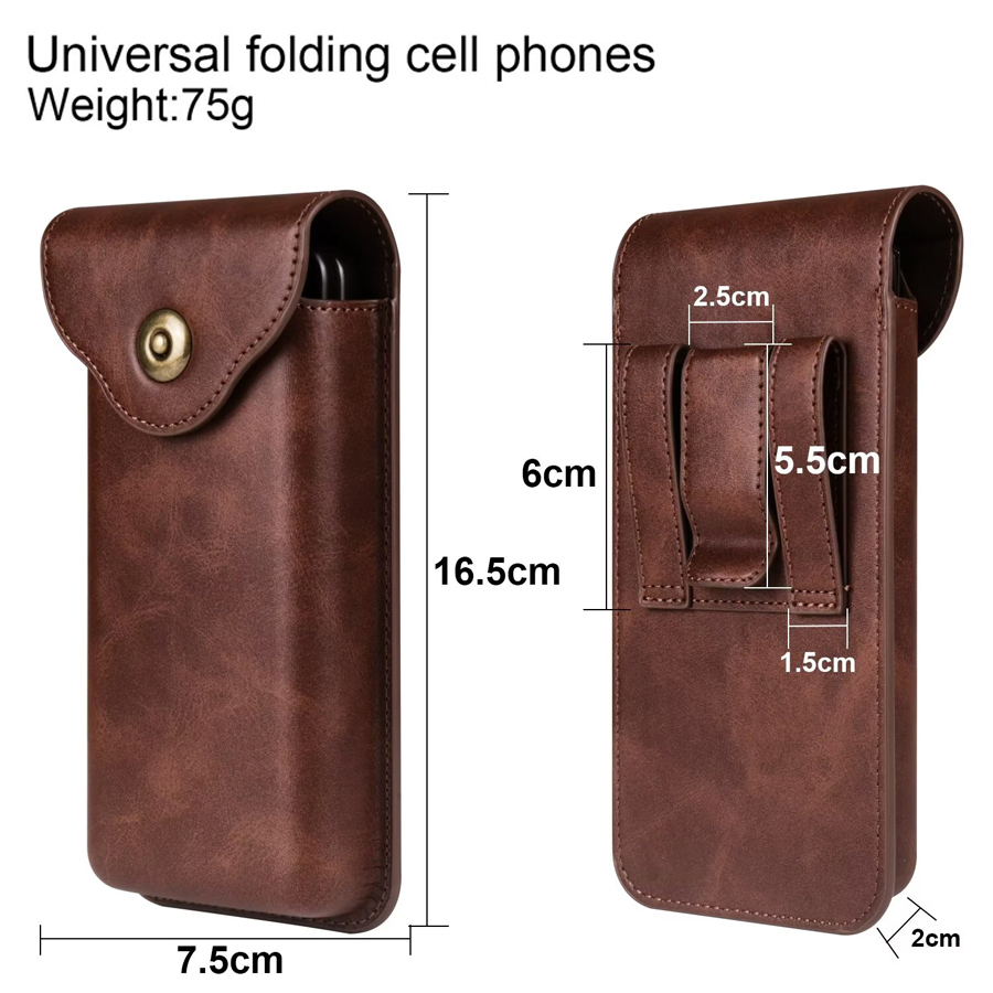 For Samsung Galaxy Z Fold 7/Fo - Belt Bag Leather Wide review and price