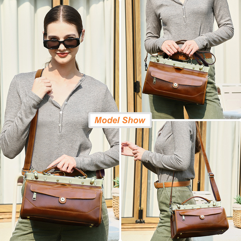 Full Grain Lamb Cowhide Leathe - Luxury Bags For You review and price