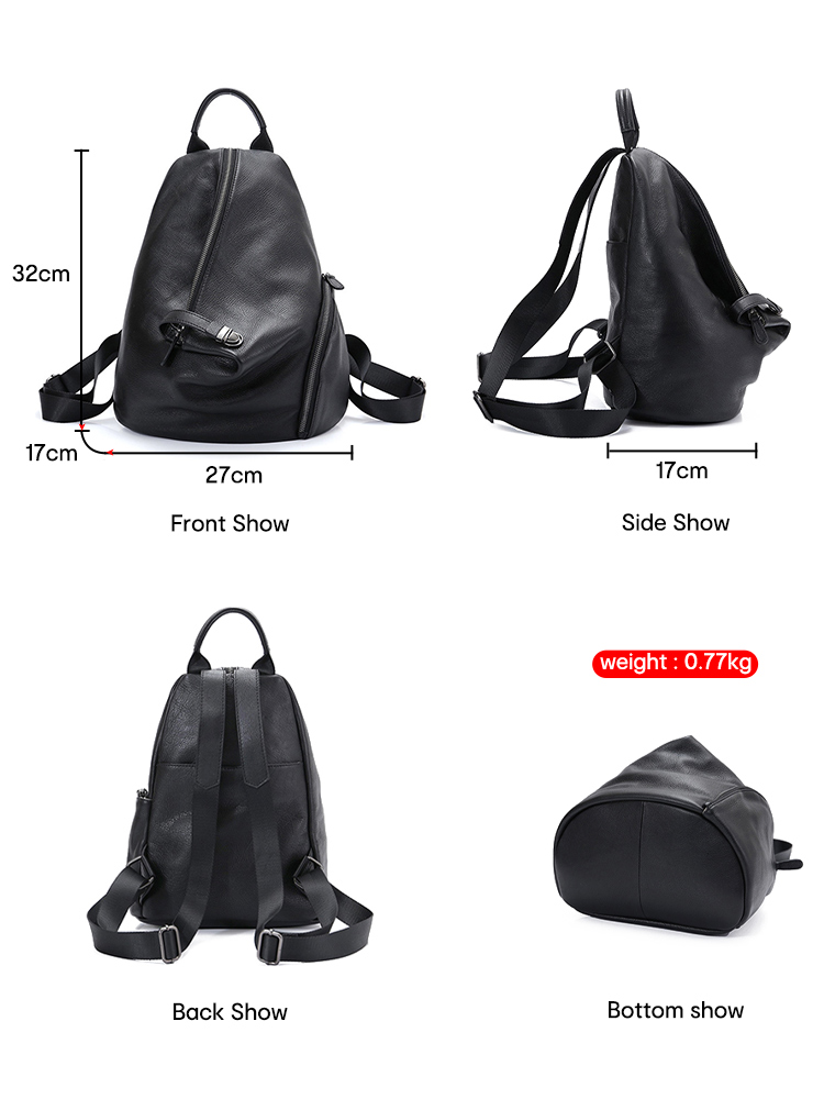 Zency Women's Genuine Leather  - Genuine Leather Backpack review and price