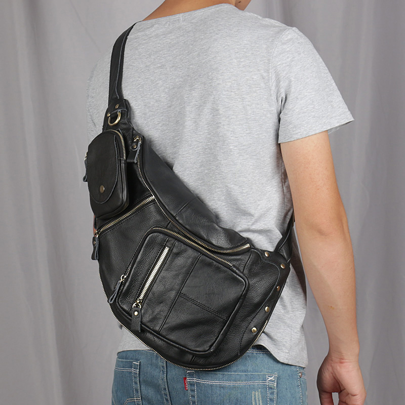 2026 New  Large-capacity Leath - Half Moon Bag Suede review and price