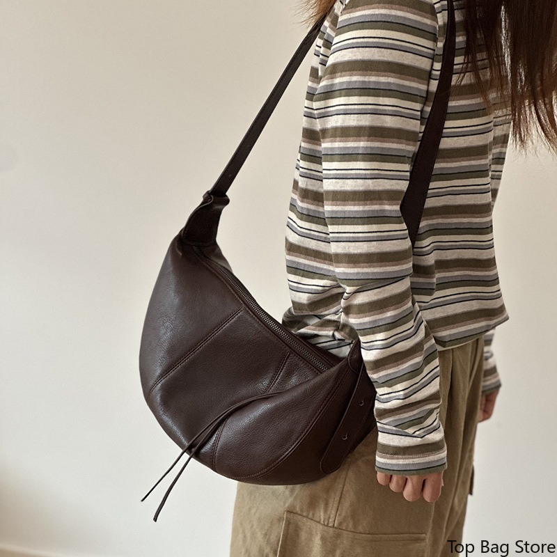 Genuine Leather Hobo Bag for W - Quiet Luxury Bags Crossbody review and price