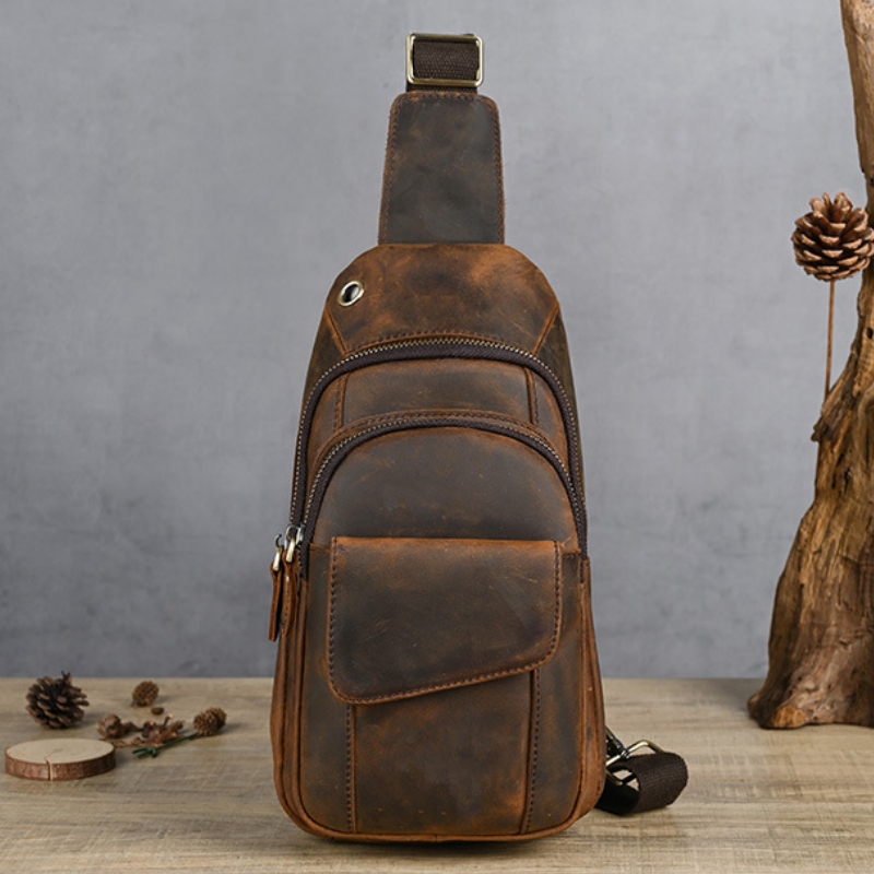 Designer Luxury Multifunction  - Genuine Leather Backpack review and price