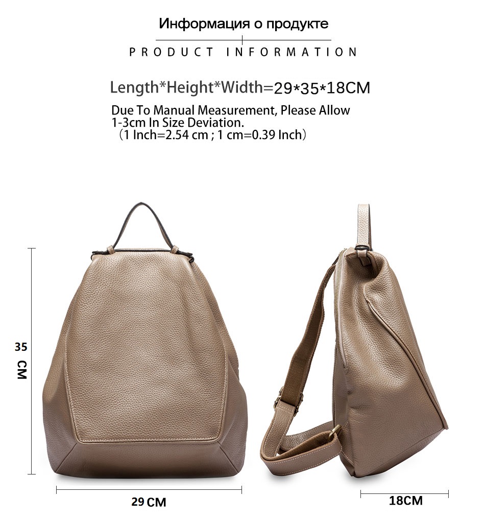Zency Women 100% Genuine Leath - Genuine Leather Backpack review and price