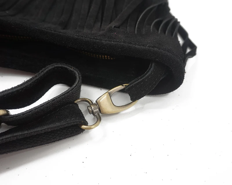 Women Genuine Leather Suede Fr - Half Moon Bag Suede review and price
