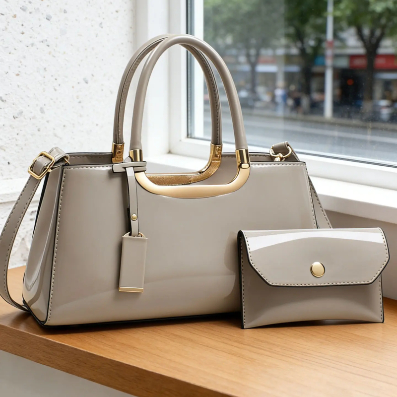 Women's Handbag Set, Light Lux - Luxury Bags With Zipper review and price