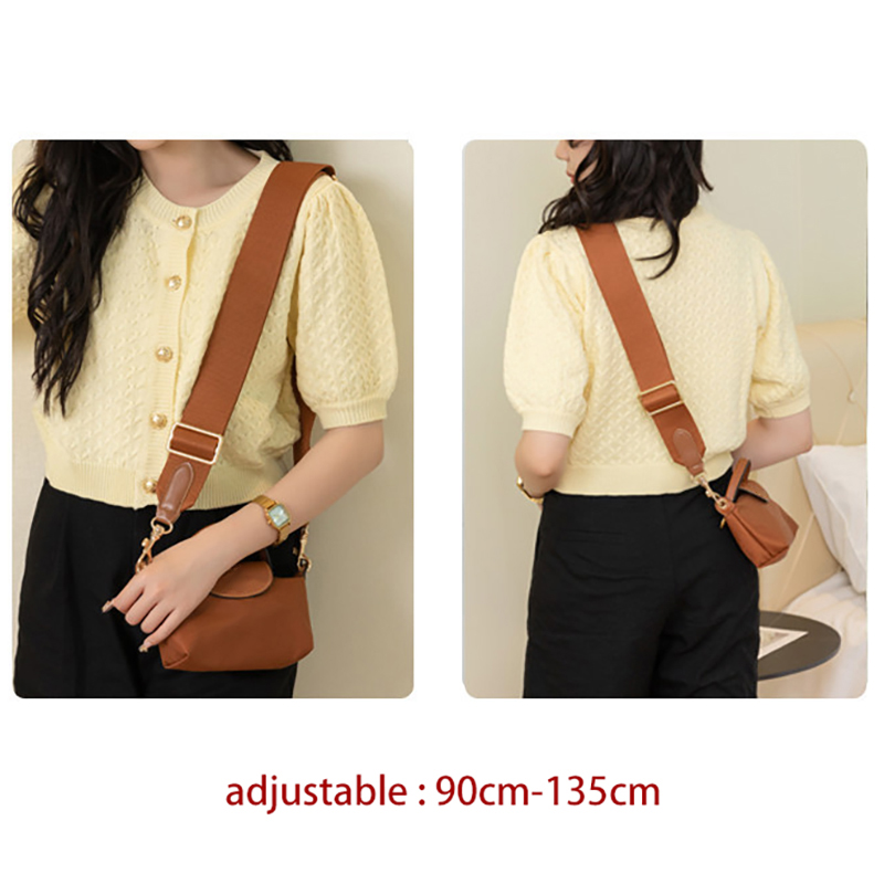Solid Color Bag Strap Designer - Belt Bag Leather Wide review and price