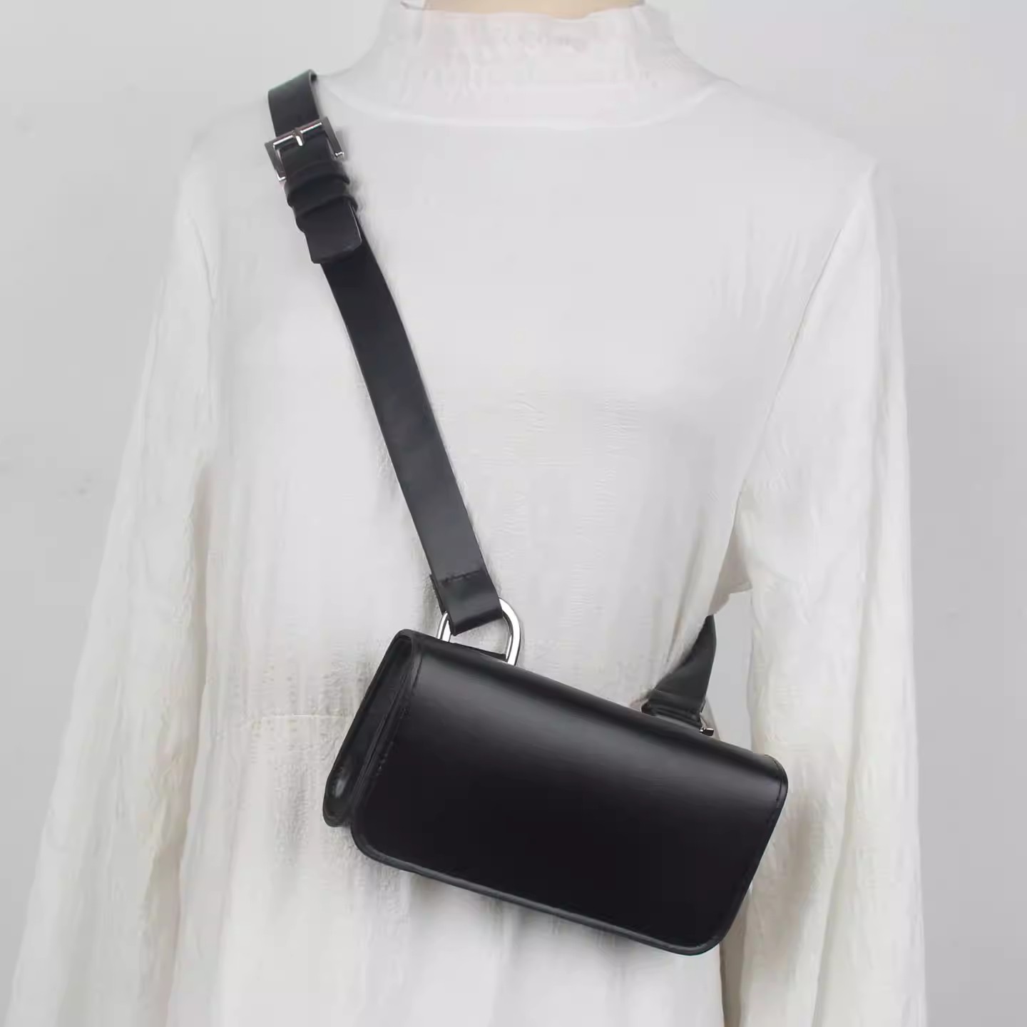 PU Leather Bag Belt Men Women  - Belt Bag Leather Wide review and price