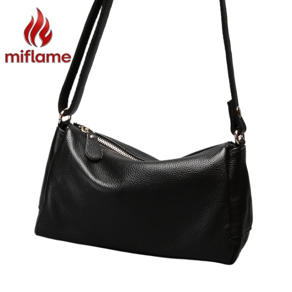 Genuine Leather Crossbody Bag  - Quiet Luxury Bags Crossbody review and price