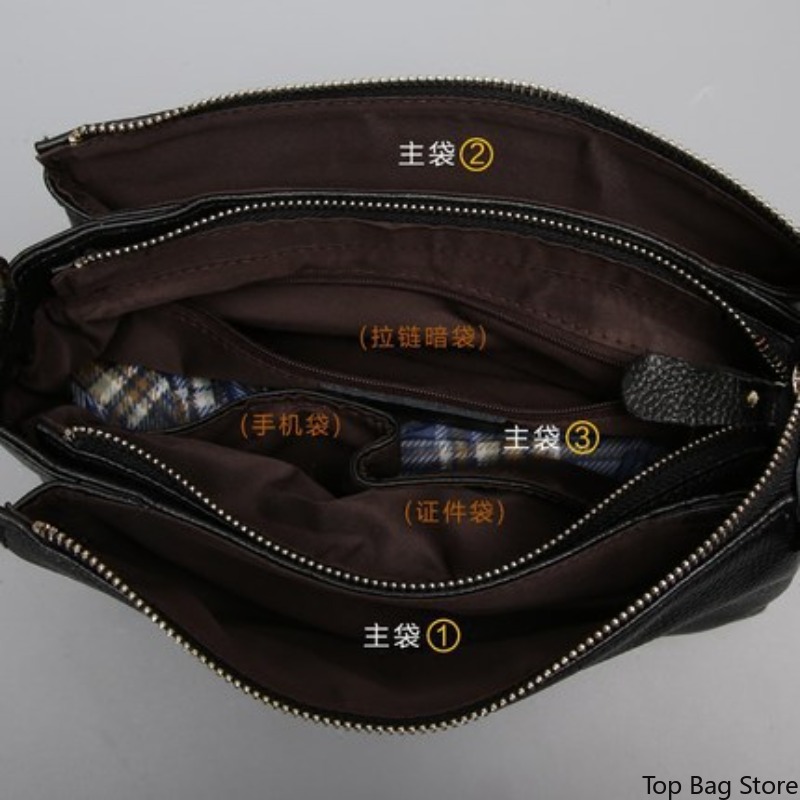 Genuine Leather Crossbody Bag  - Quiet Luxury Bags Crossbody review and price