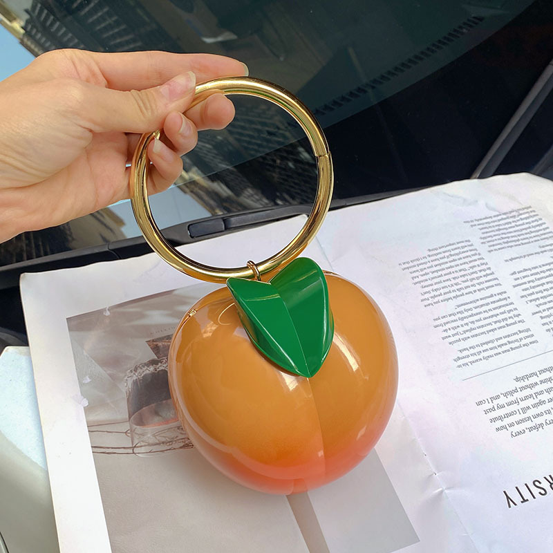 New Yellow Peach Design Women  - Luxury Bags Cute review and price