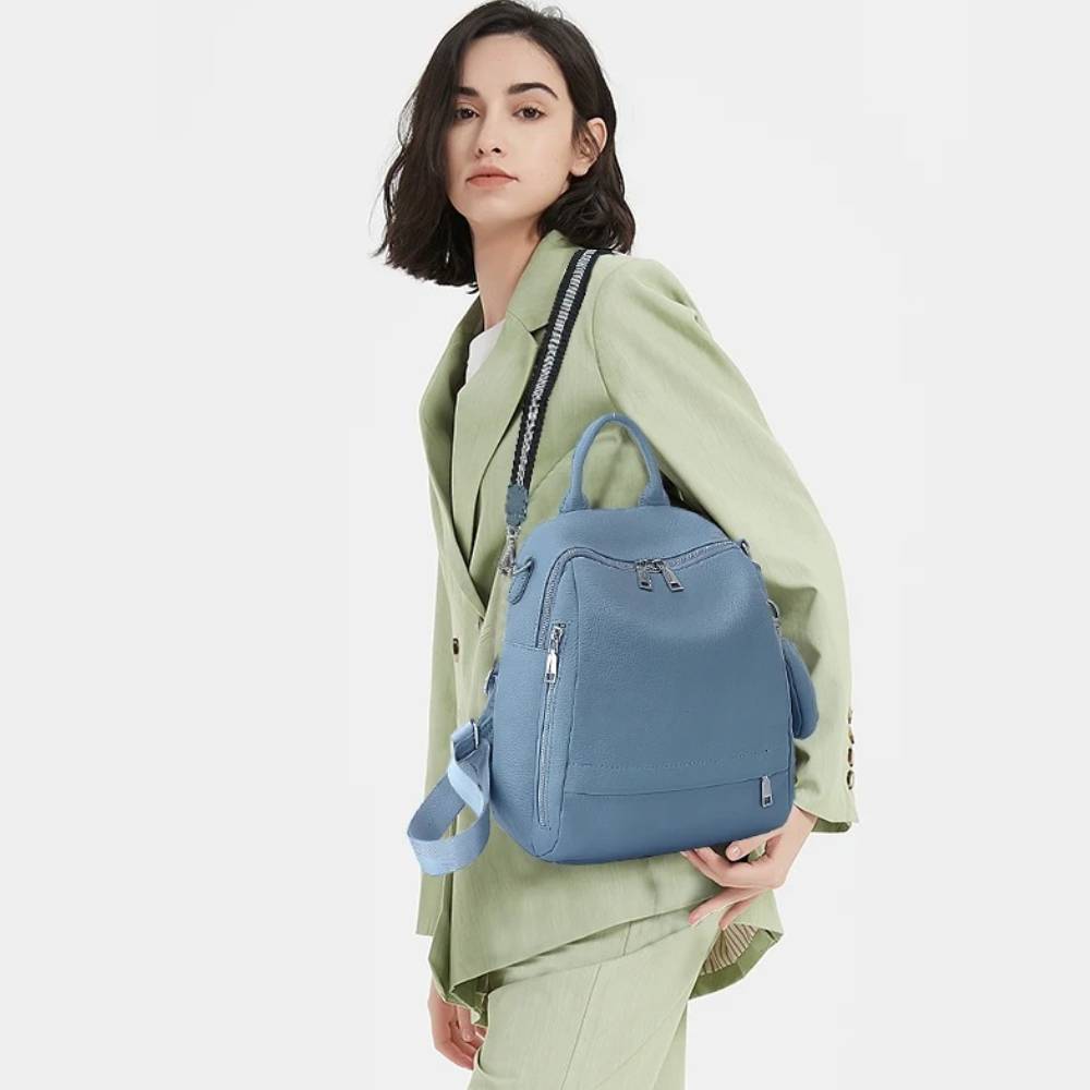 Zency Women's Genuine Leather  - Genuine Leather Backpack review and price