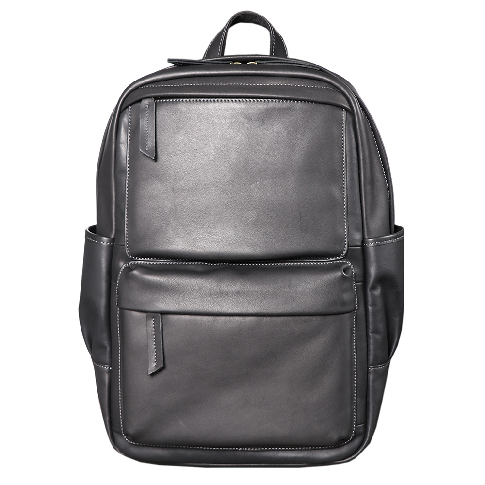 Genuine Leather Men Business B - Genuine Leather Backpack review and price