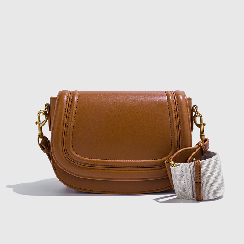 Minimalist Stitched Saddle Cro - Luxury Bags Vegan review and price
