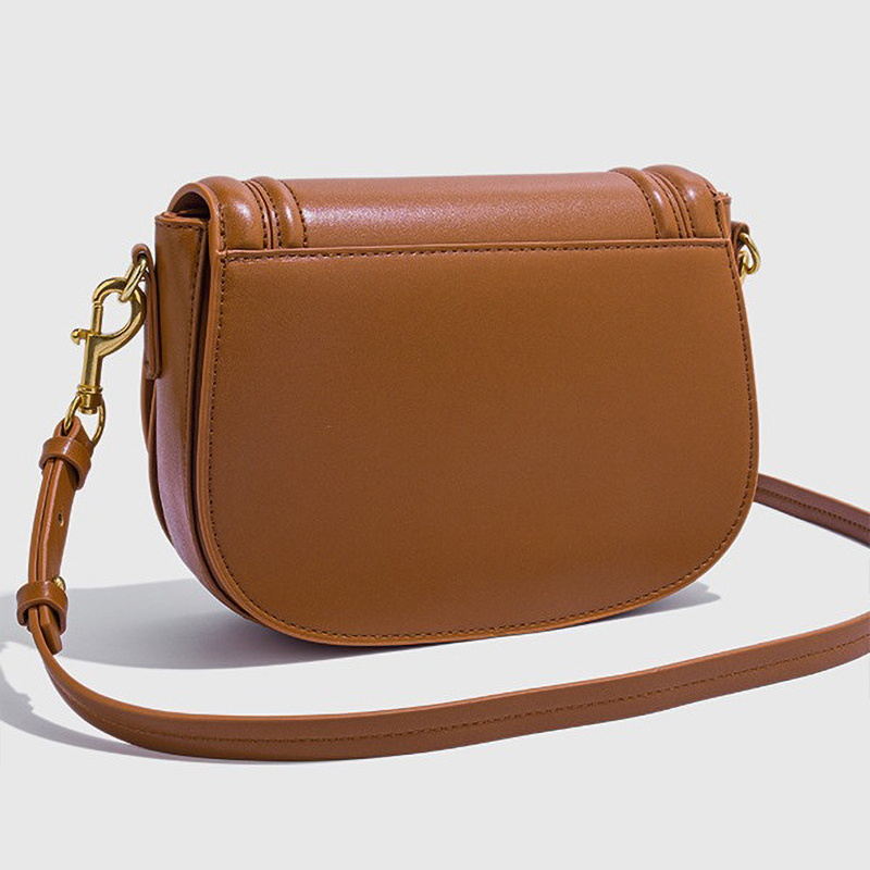 Minimalist Stitched Saddle Cro - Luxury Bags Vegan review and price