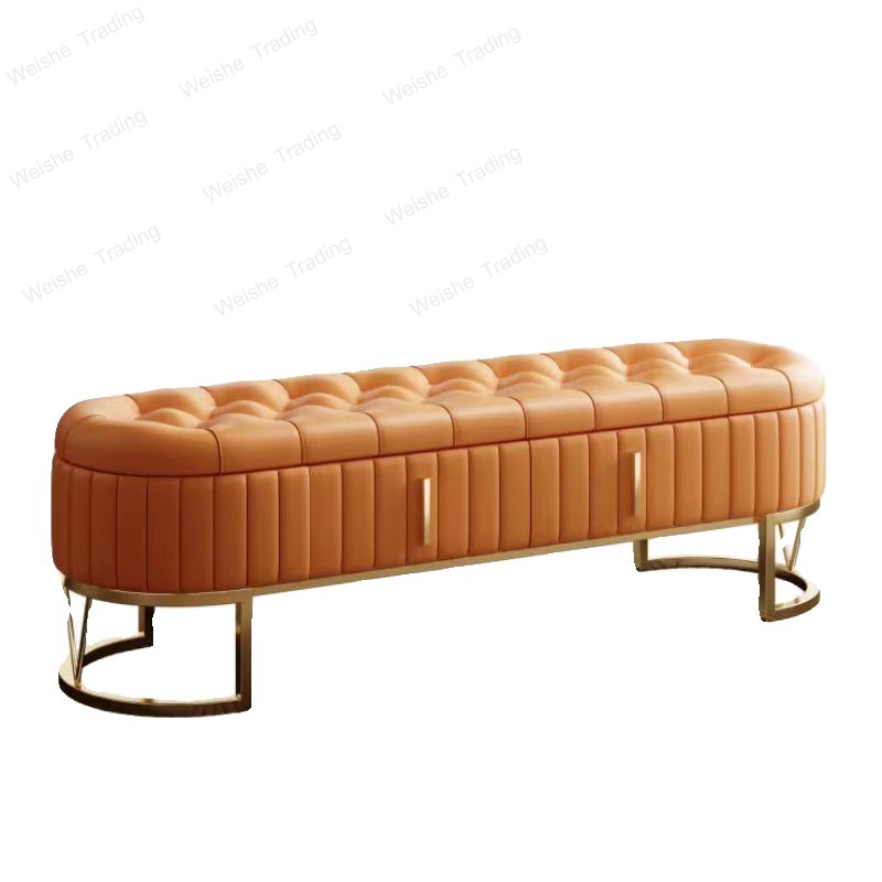 Light luxury shoe change stool - Luxury Bags Entry review and price