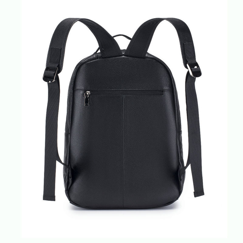 Leather double shoulder male b - Genuine Leather Backpack review and price