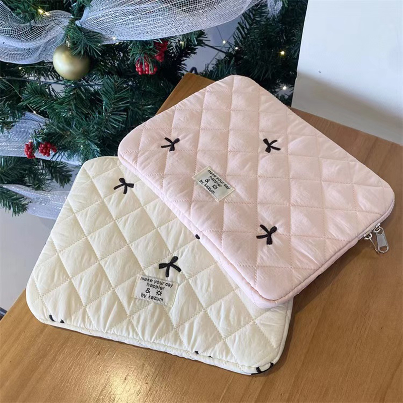 Cute Bow Graphic Laptop Bag Ta - Luxury Bags Laptop review and price