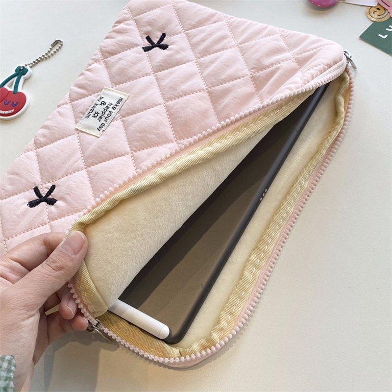 Cute Bow Graphic Laptop Bag Ta - Luxury Bags Laptop review and price