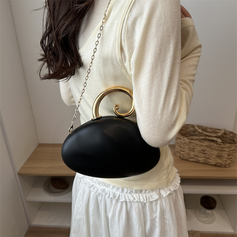 Luxury Curved Pebble Shape Min - Luxury Bags Cute review and price
