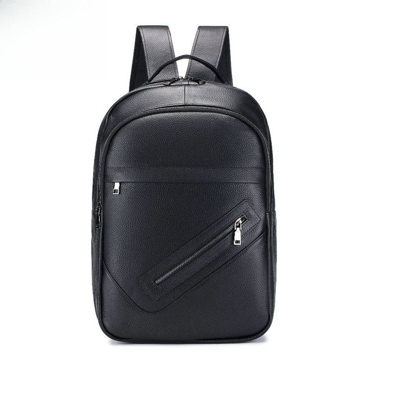 Super Leather Double Shoulder  - Genuine Leather Backpack review and price