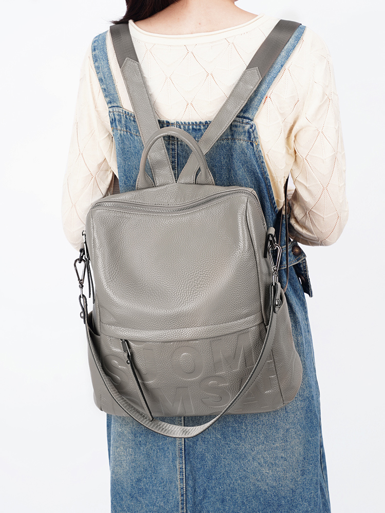 Zency Premium Genuine Leather  - Genuine Leather Backpack review and price