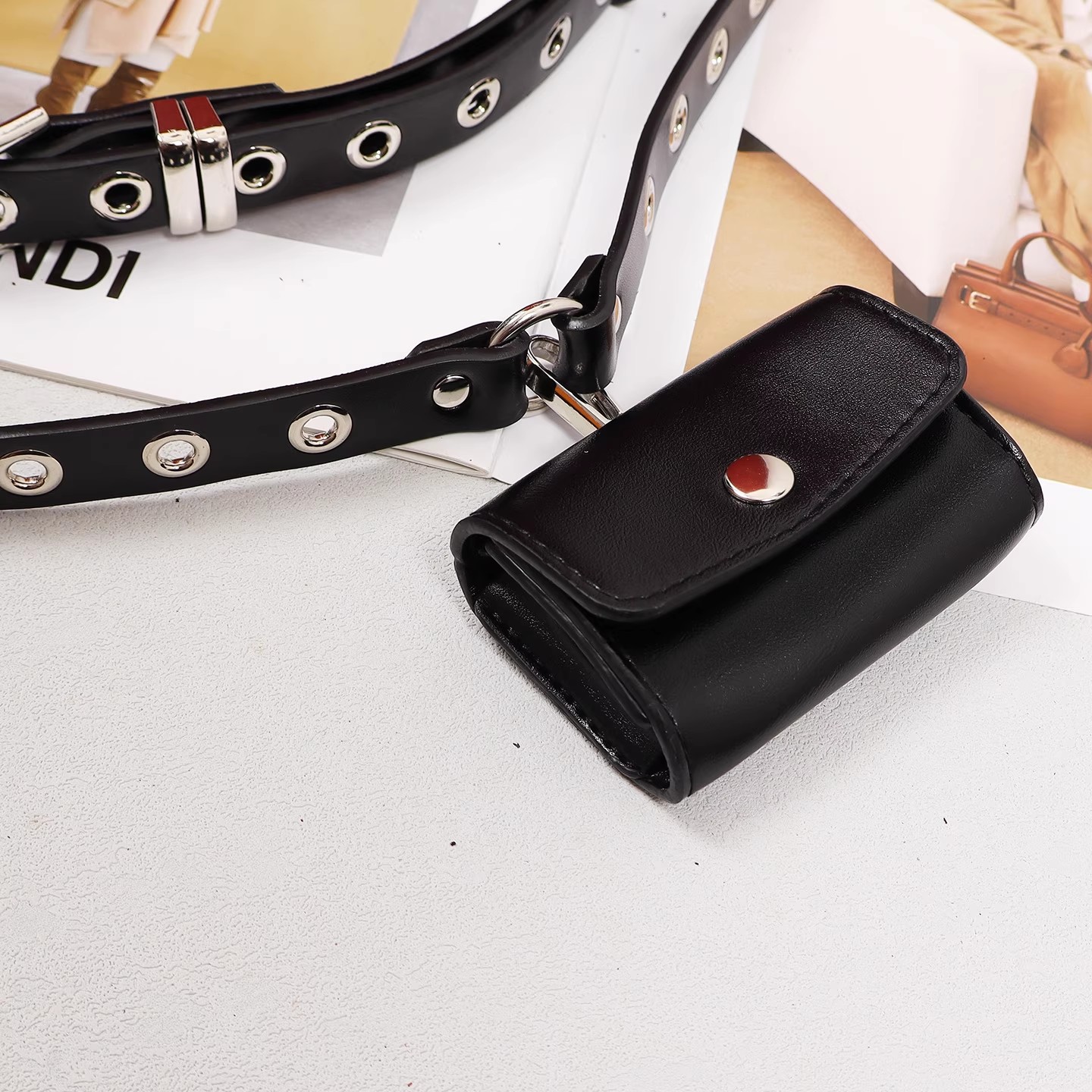 Women's Runway Fashion Genuine - Belt Bag Leather Wide review and price