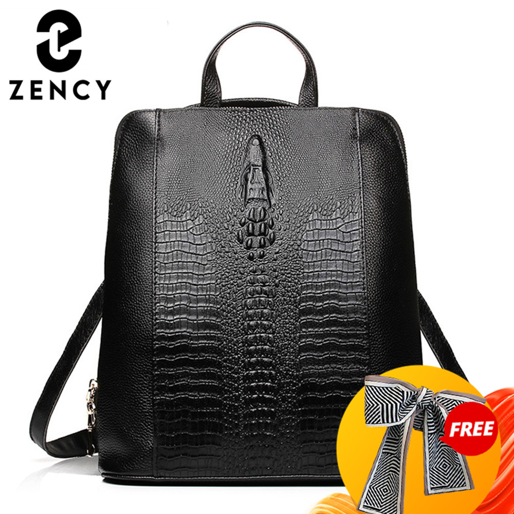 Zency 100% Genuine Leather Kna - Genuine Leather Backpack review and price