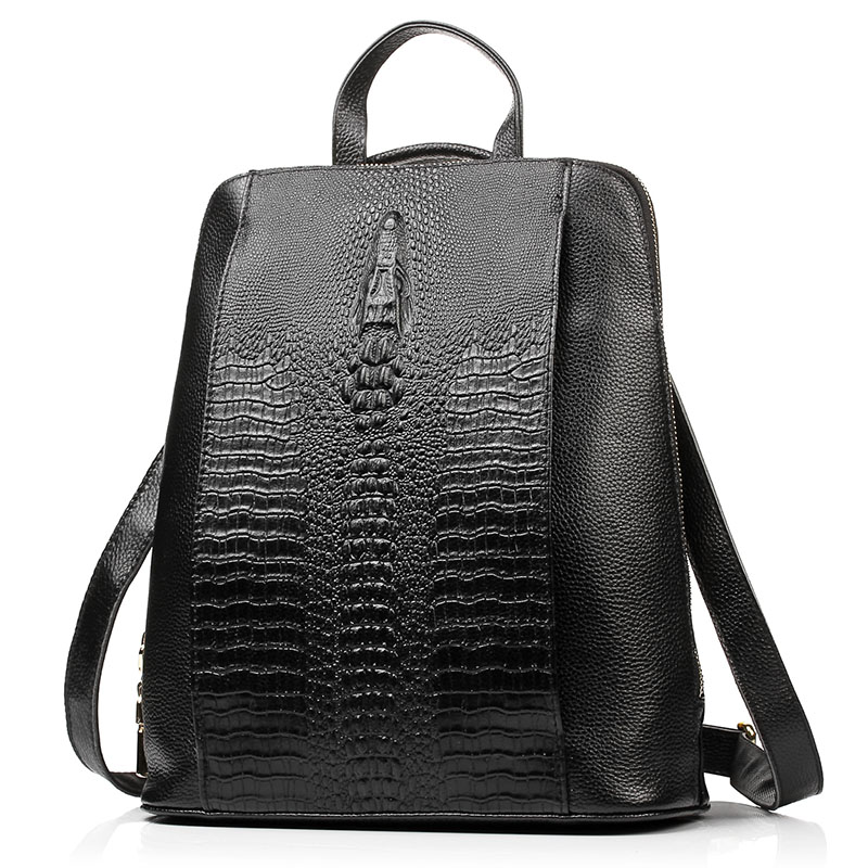 Zency 100% Genuine Leather Kna - Genuine Leather Backpack review and price