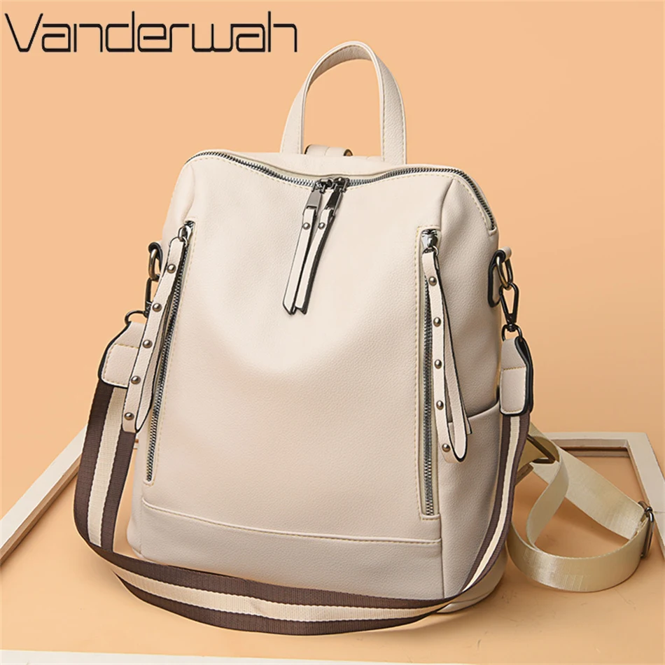 Brand Luxury Backpacks Soft Le - Luxury Bags For School review and price