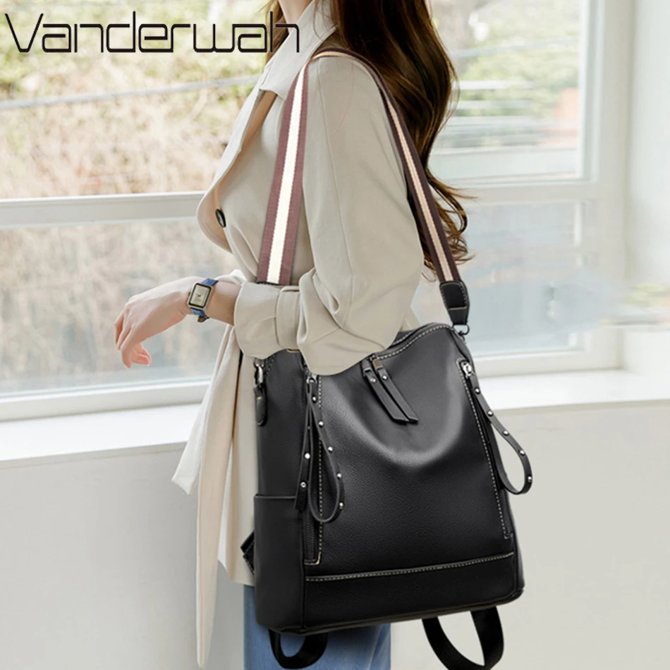 Brand Luxury Backpacks Soft Le - Luxury Bags For School review and price