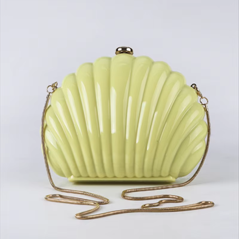 Lady Mini Shell Bag Acrylic Hi - Luxury Bags Cute review and price