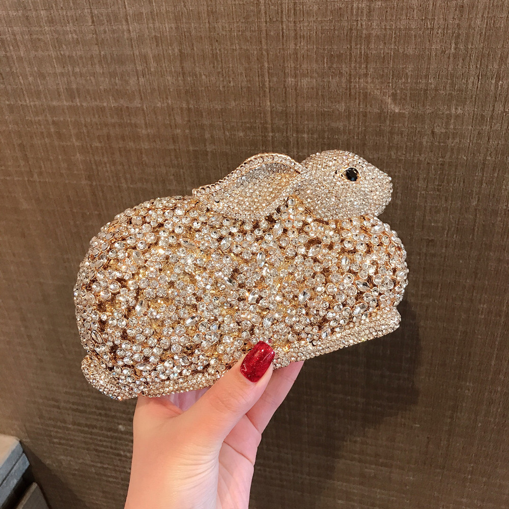 Luxury Cute Rabbit Metal Box C - Luxury Bags Cute review and price