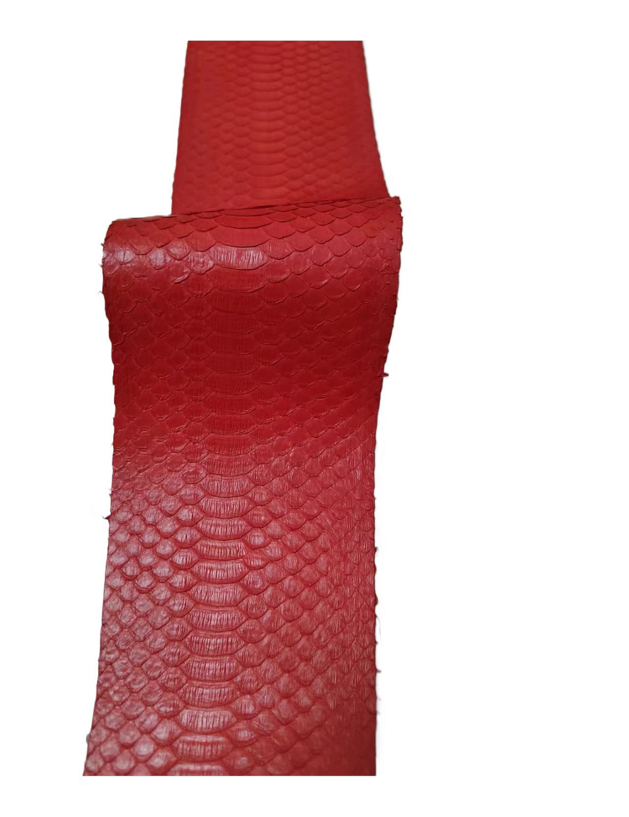 SP007 Red Dyed Genuine Snakesk - Luxury Bags And Shoes review and price