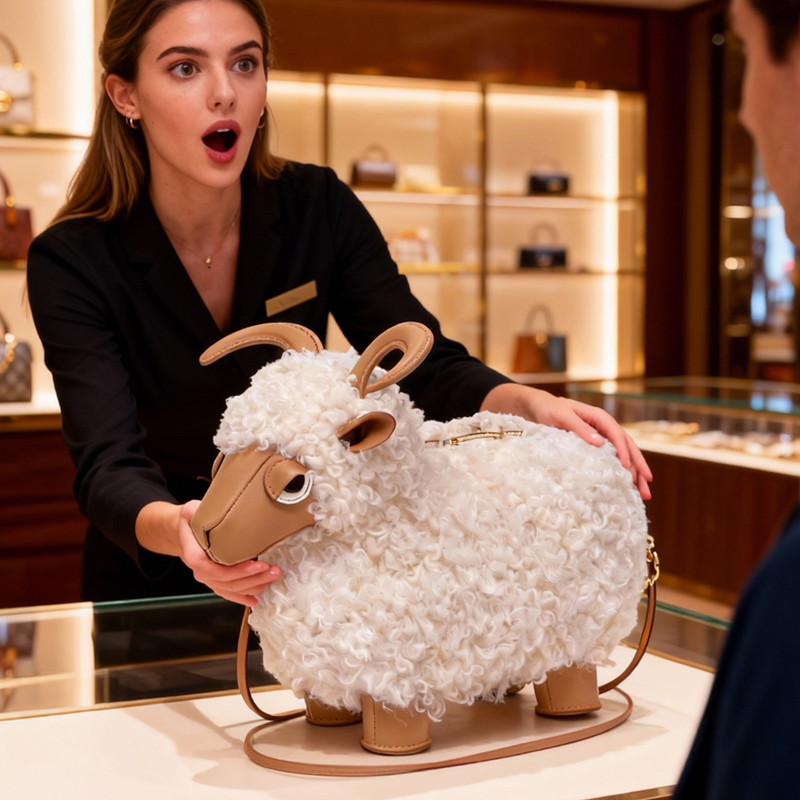 New Fashion Design Cute Sheep  - Luxury Bags Cute review and price