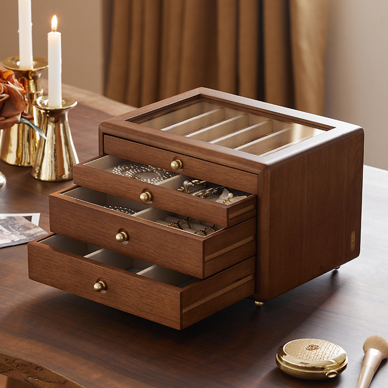 Solid Wood Jewelry Box Luxury  - Luxury Bags List review and price
