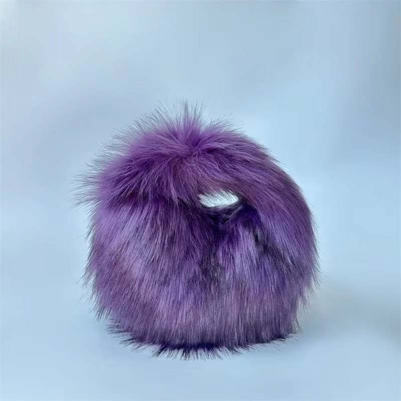 Fur Women's Small Half Moon Ba - Luxury Bags Cute review and price