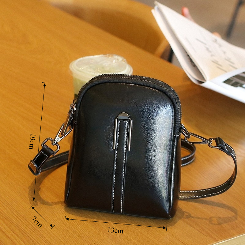 Genuine Leather Shoulder Shell - Quiet Luxury Bags Crossbody review and price