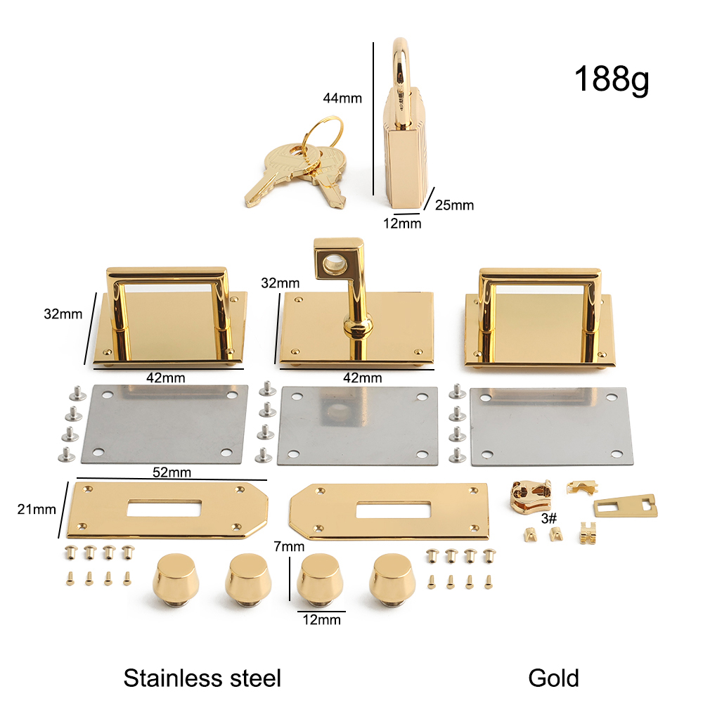 1/2/5Sets Premium Stainless St - Luxury Bags Repair review and price