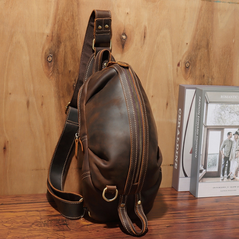 Fashion Design Luxury Men's Sl - Genuine Leather Backpack review and price