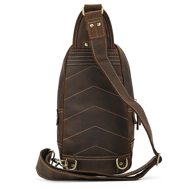 Fashion Design Luxury Men's Sl - Genuine Leather Backpack review and price