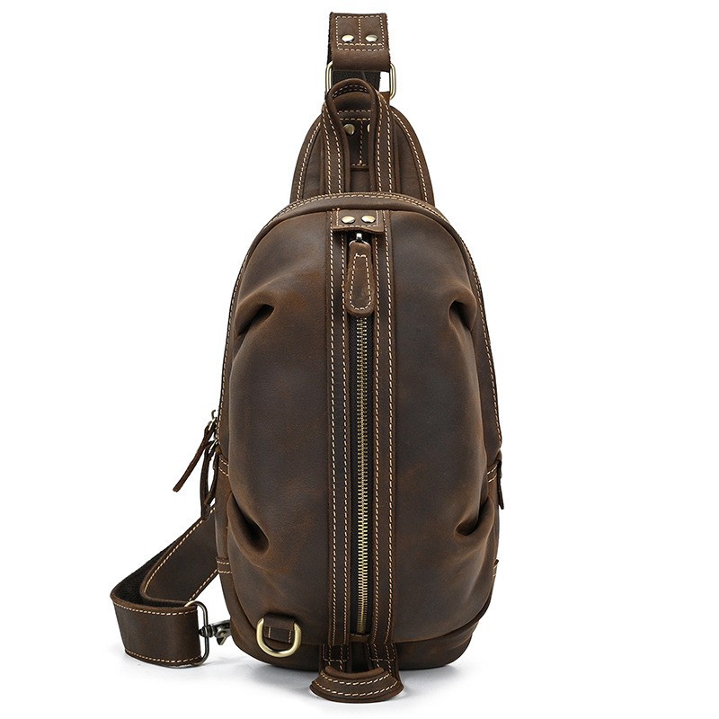 Fashion Design Luxury Men's Sl - Genuine Leather Backpack review and price