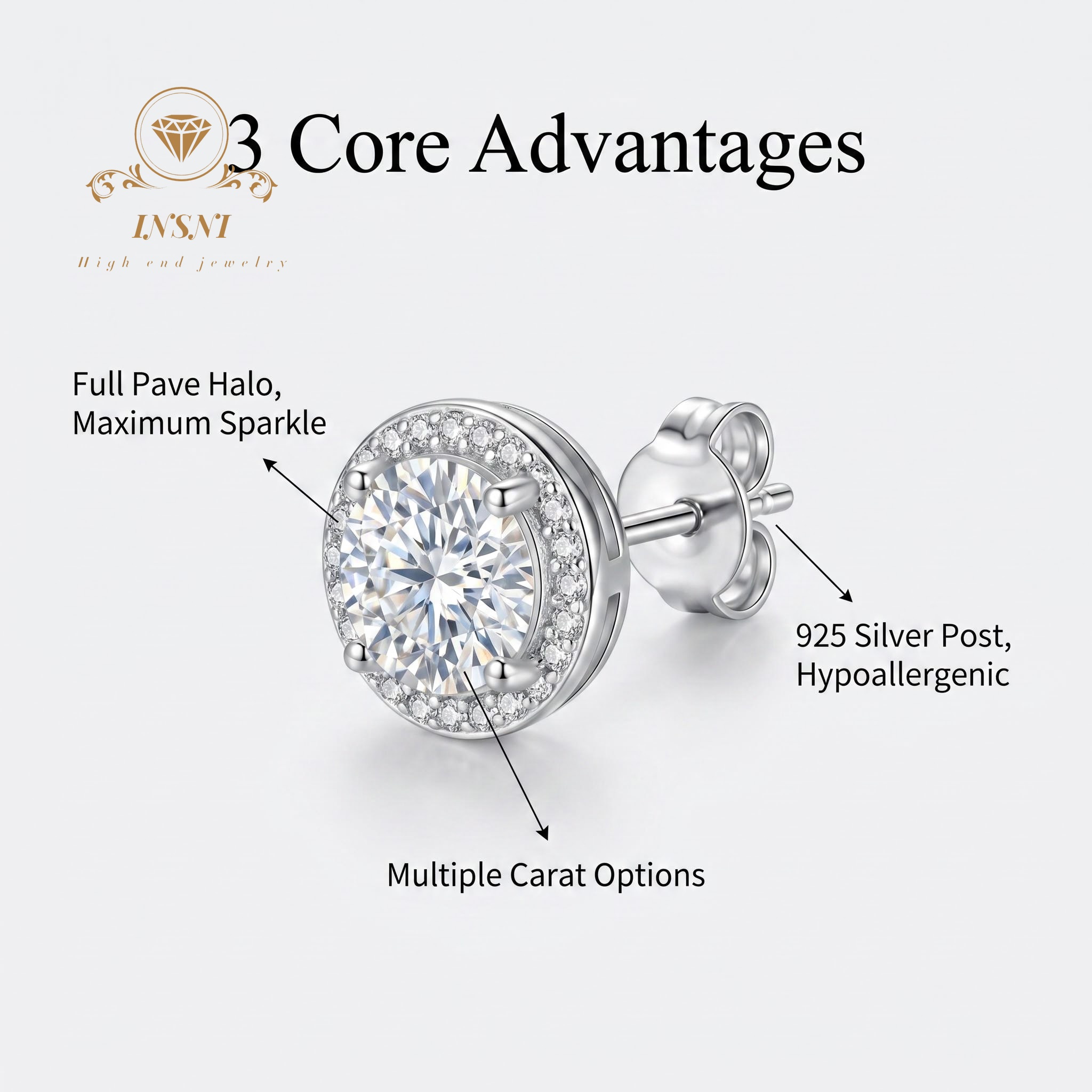 D-color Moissanite Sterling Si - Luxury Bags That Are Affordable review and price