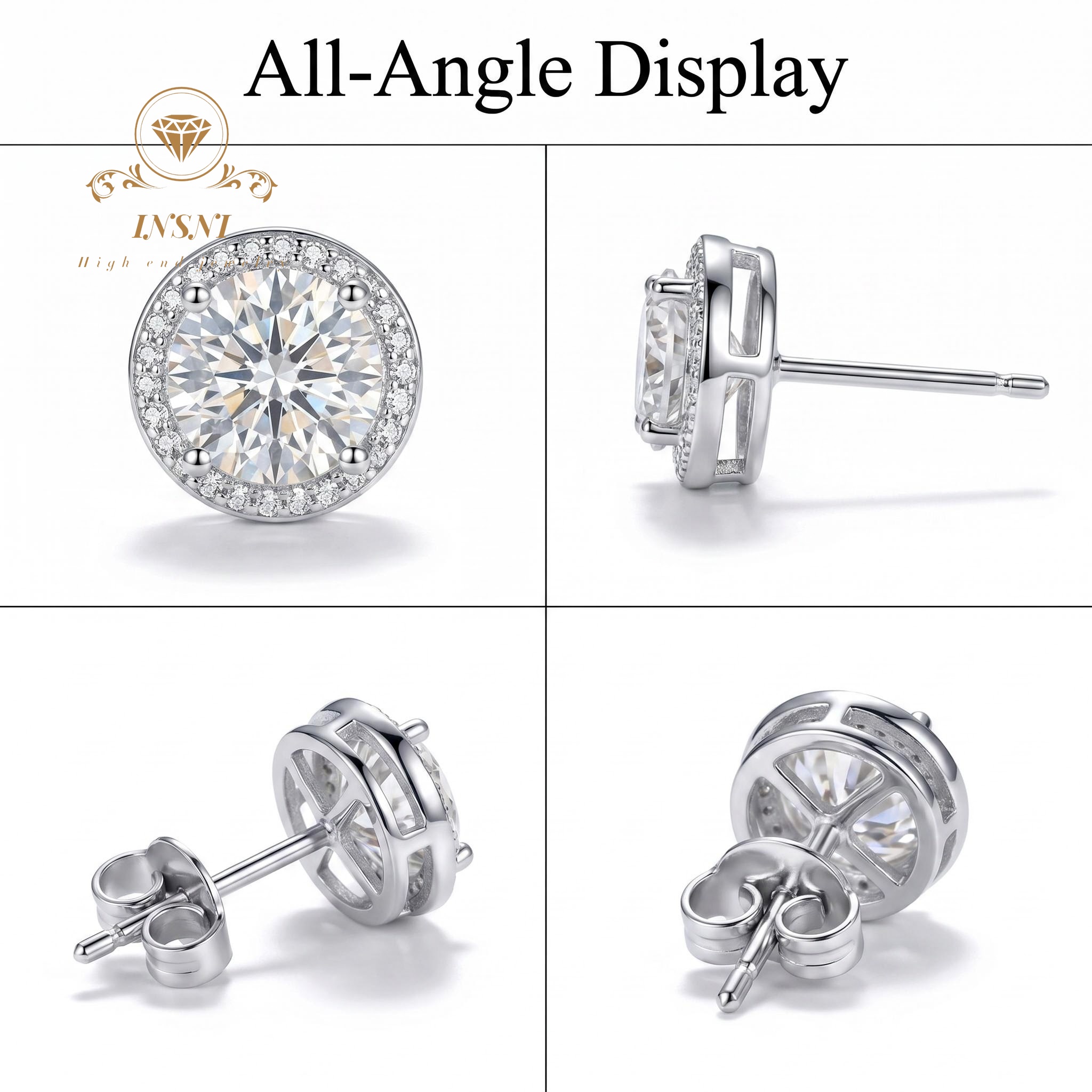 D-color Moissanite Sterling Si - Luxury Bags That Are Affordable review and price